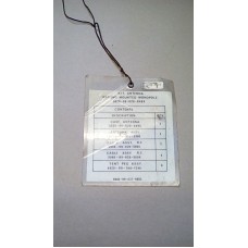 CLANSMAN GROUND MOUNTED MONOPOLE KIT CONTENTS CARD (V RARE)